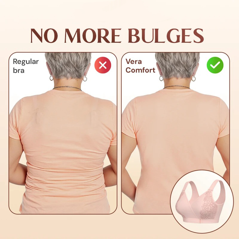 Pay 1 Get 3 - Velcro Front-Wrap & Straps Adaptive Comfort Bra