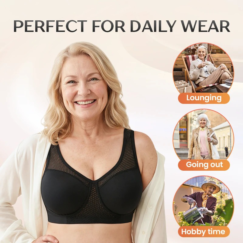 Pay 1 Get 3 - All-day Breathe Bra for Seniors