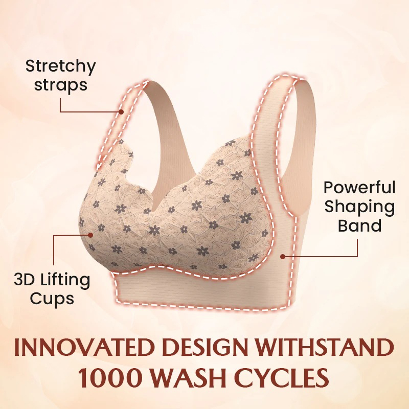 Pay 1 Get 3 - Seamless Wire-free Push-up Bra