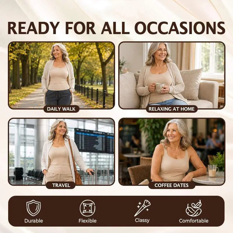 Pay 1 Get 3 - Built-In Comfort Bra Tanktop