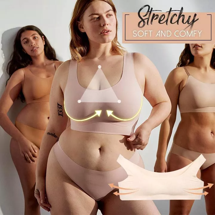 (Pay 1 Get 3) Daily Comfort Wireless Shaper Bra