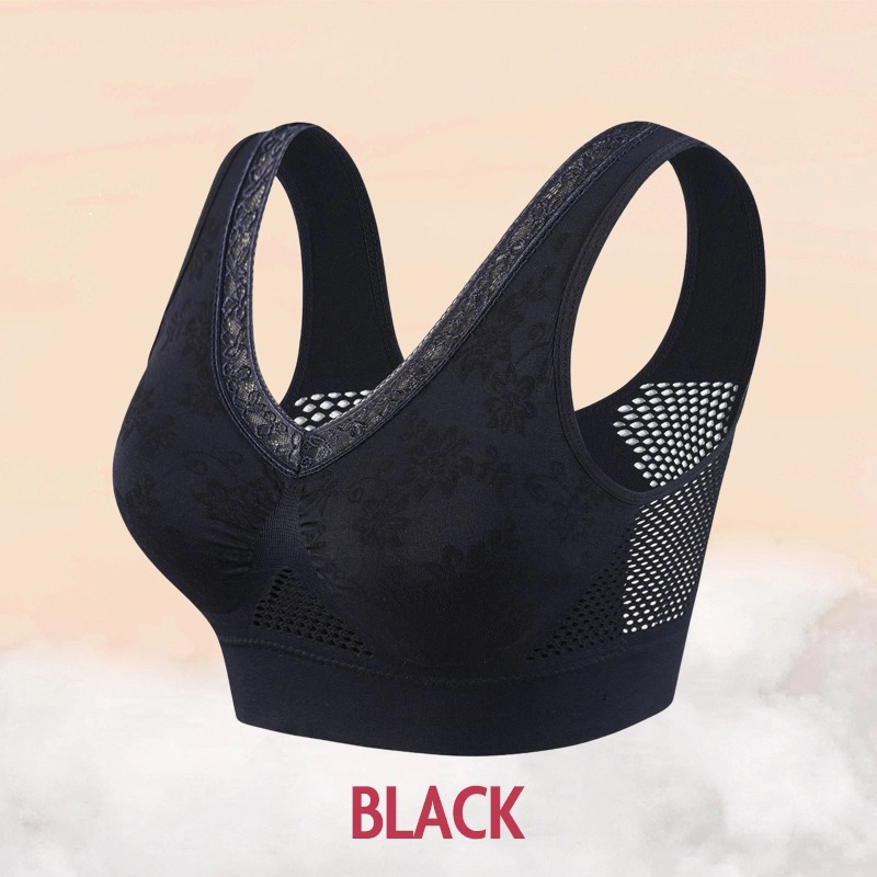 Pay 1 Get 3 - Pure Cotton Buttonless Comfy Lifting Bra
