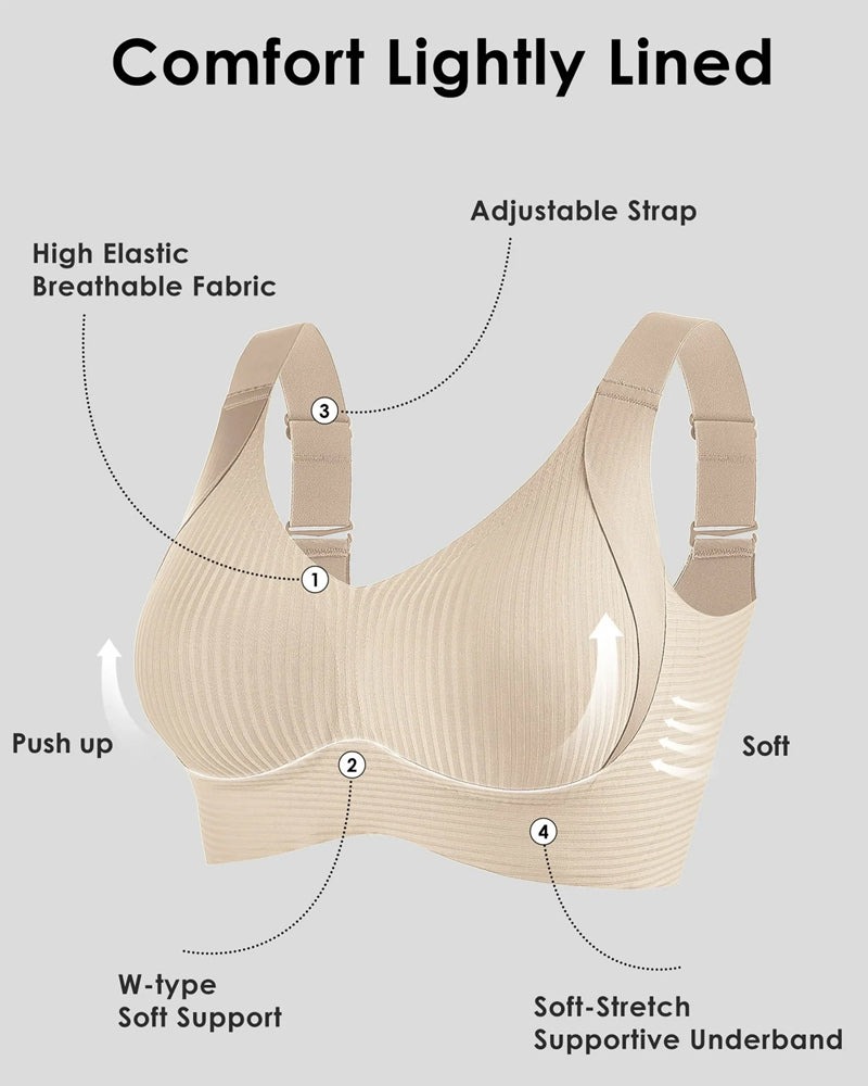Pay 1 Get 3 - Comfort Adjustable Wireless Bra
