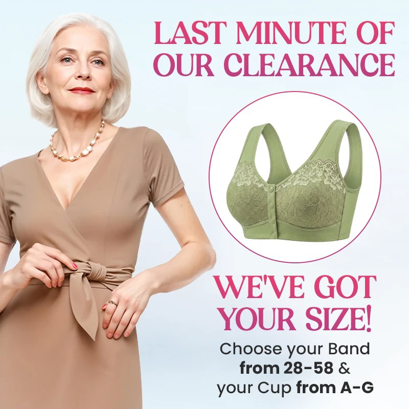 Pay 1 Get 3 - Front Closure Breathable Lifting Bra for Seniors