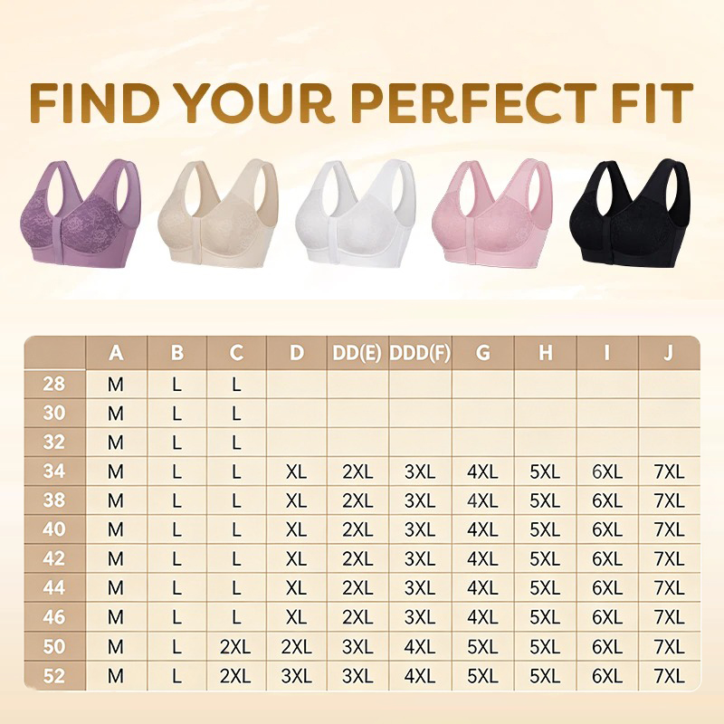 Pay 1 Get 3 - Comfortable & Convenient Hidden Front Closure Bra