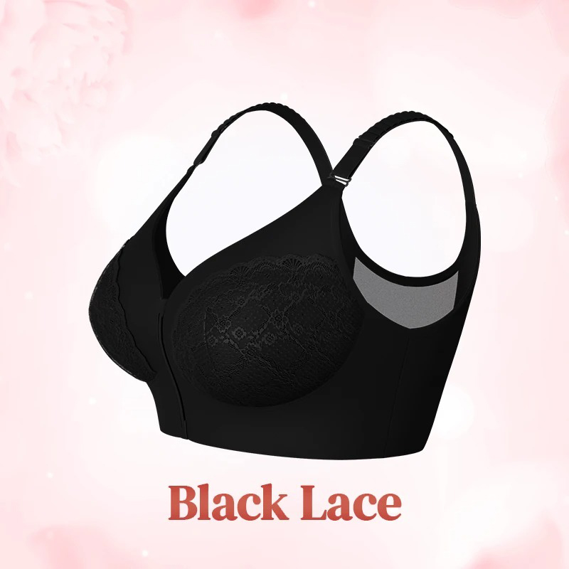 Pay 1 Get 3 - Front Zip Powerful Support Comfy Bra