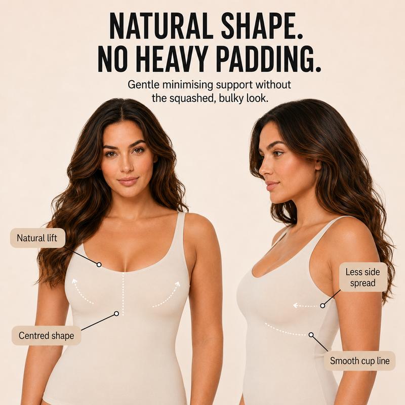 Pay 1 Get 3 - Women's Convertible Strapless Minimiser Bandeau Bra