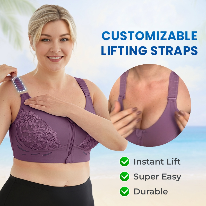 Pay 1 Get 3 - Powerful Lifting & Shaping Front Zipper Bra