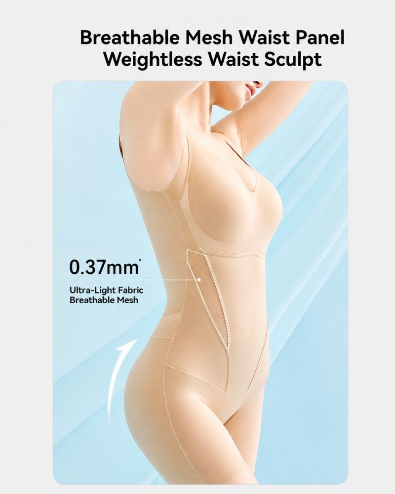 Pay 1 Get 3 - Cooling Tummy Control Butt-Lift Shapewear Bodysuit