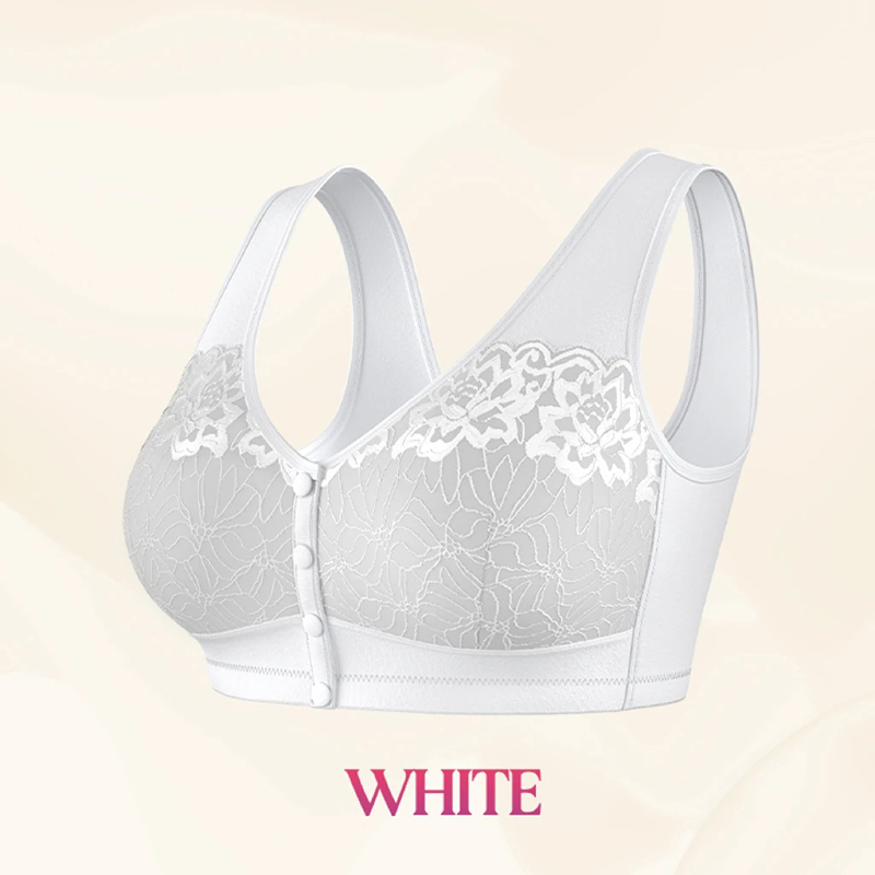 Pay 1 Get 3 - Comfortable Front Closure Cotton Shaping Bra for Seniors