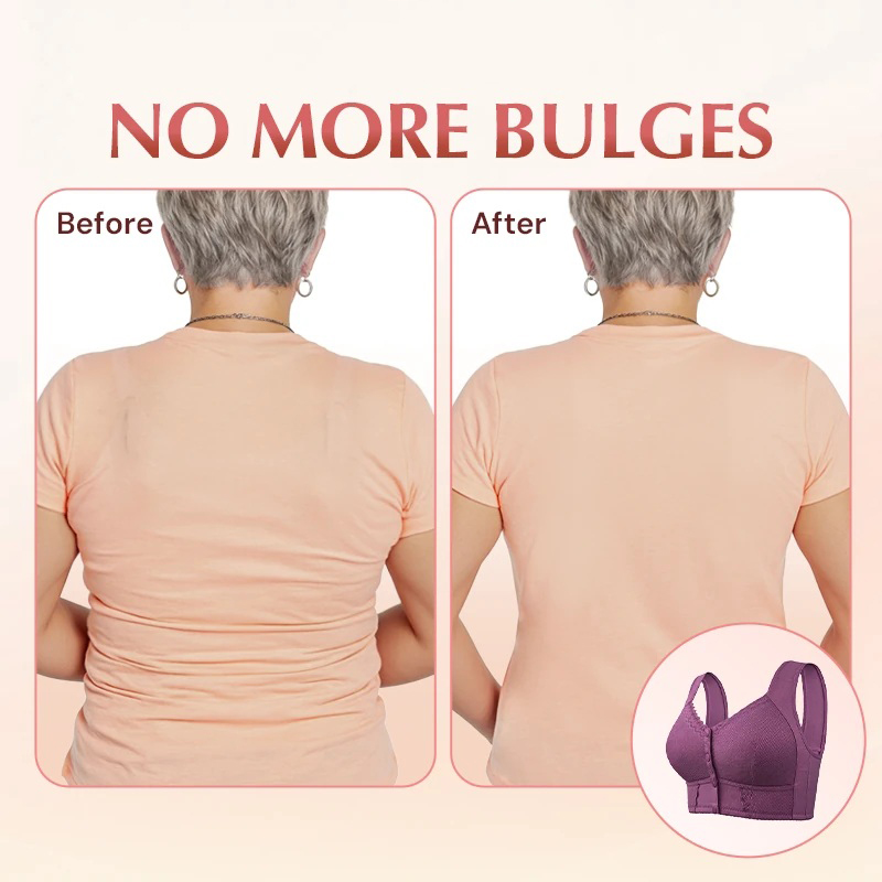 Pay 1 Get 3 - LAST DAY SALE 80% OFF - Front Closure Breathable Bra for Seniors