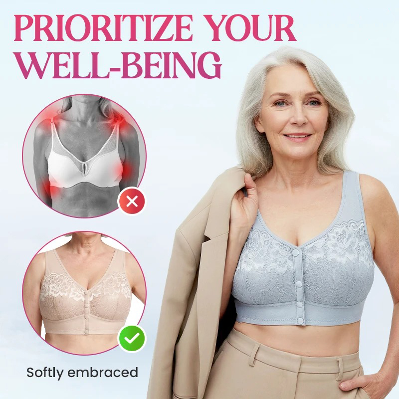 Pay 1 Get 3 - Front Closure Breathable Lifting Bra for Seniors