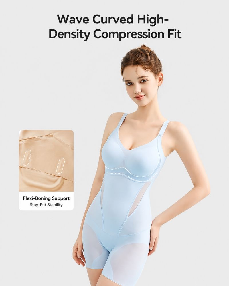 Pay 1 Get 3 - Cooling Tummy Control Butt-Lift Shapewear Bodysuit