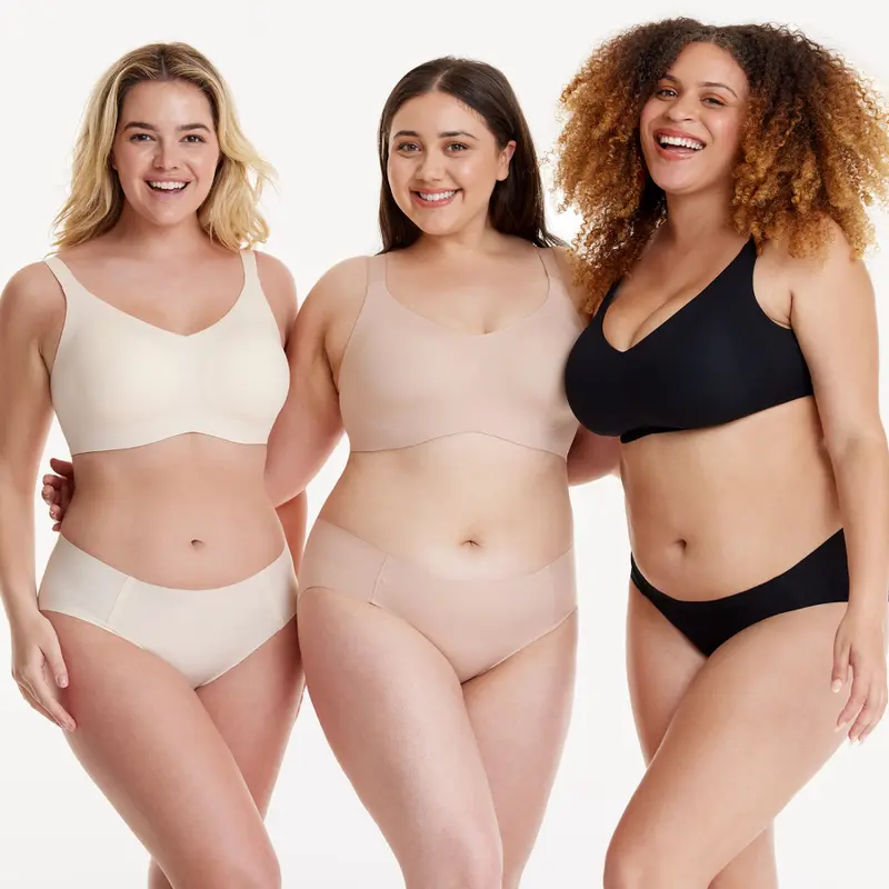 PAY 1 GET 3 đSeamless Support Bralette Wireless Bra