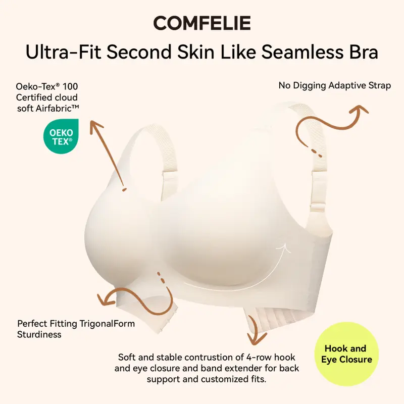 PAY 1 GET 3 đSeamless Support Bralette Wireless Bra
