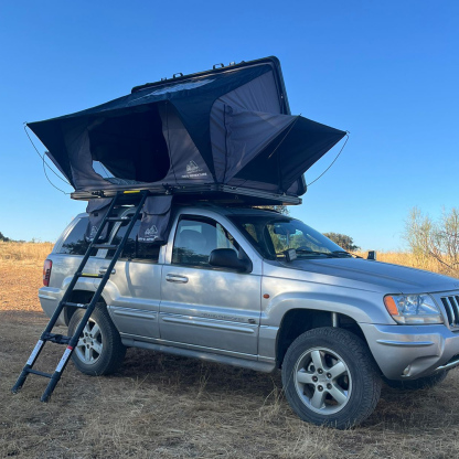 【JVB Pyrenees】(Versión Mejorada)Ventanas Laterales Ampliadas+Carcasa rígida de aleación de aluminio-Resistente, Impermeable y Antisol【¡Envío Gratis!】