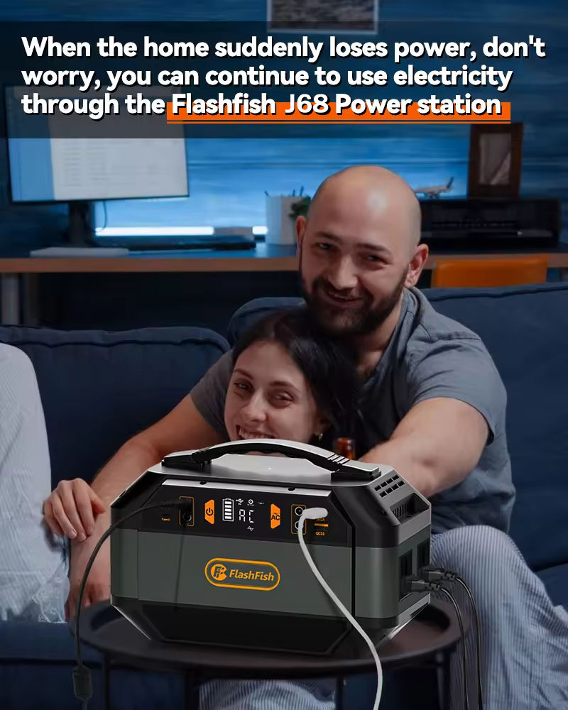 Flashfish P56 299Wh 330W 78000mAh 110V 220V 240V Estación de energía solar portátil, generador solar, batería externa para exteriores, ideal para acampar