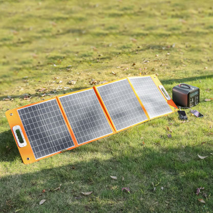 FS100 Paneles Solares Portátiles 100W con Envío Gratis - Sistema de Energía Solar Aislada con Salida Tipo-C, DC y USB