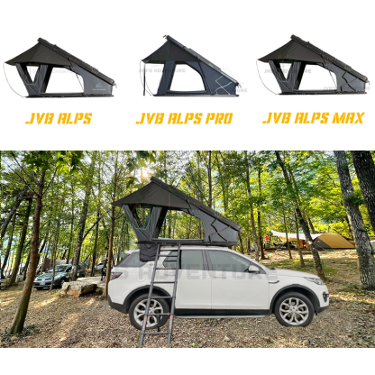 【JVB Alps】 Tienda de campaña con techo elevado triangular de aleación de aluminio