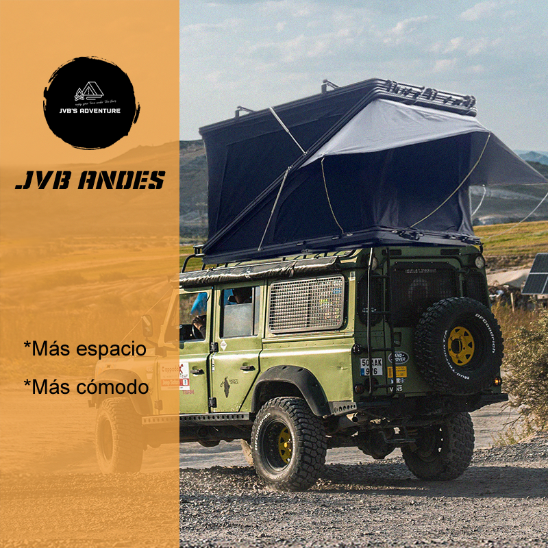 【JVB Andes】 Forma Z,Tienda de techo de aleación de aluminio completa-JVB's Adventure