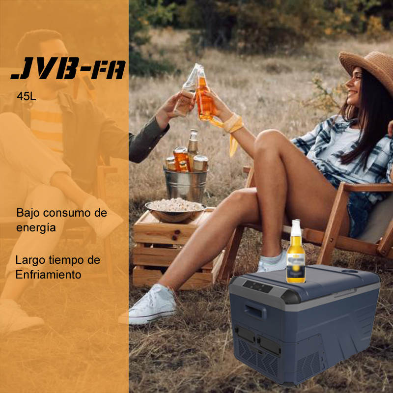 【JVB-FR】Gran capacidad de 45L, Refrigerador para vehículos-JVB's Adventure