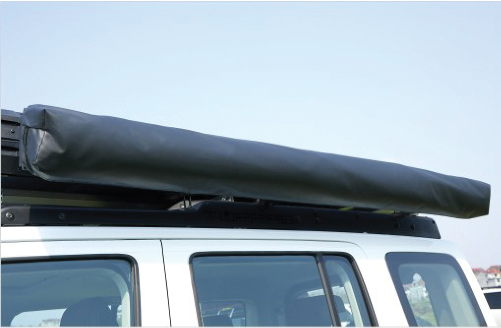 Toldo Lateral Coche 270º, Toldo Impermeable Vehículo, Oxford 600D, Marco Aluminio, para SUV Furgoneta, Camping Overland-JVB's Adventure