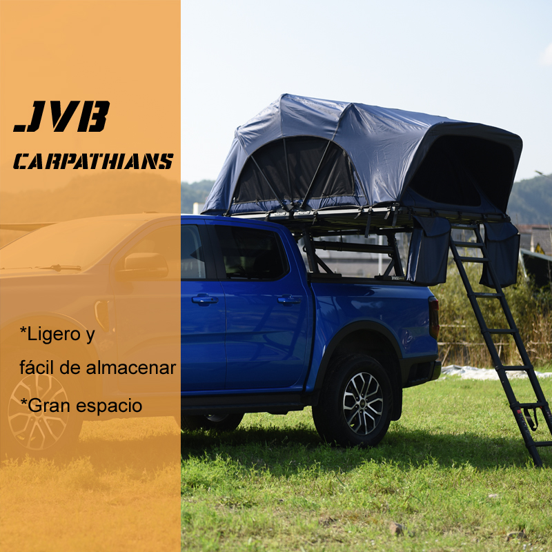 【JVB Carpathians】Tienda de techo blando edición ligera y extendida,  apto para cualquier vehículo