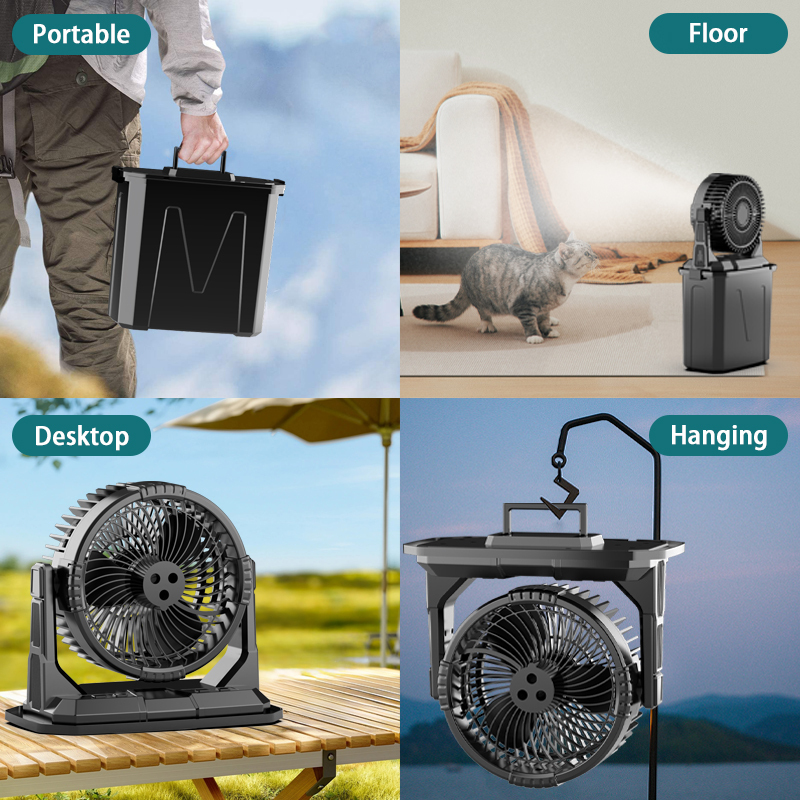 【Brisa Alpine Mist】Ventilador de Camping 9L con Nebulizador, Aire Acondicionado Portátil【¡ENVÍO GRATIS A TODO EL MUNDO! 🌎】 -JVB's Adventure