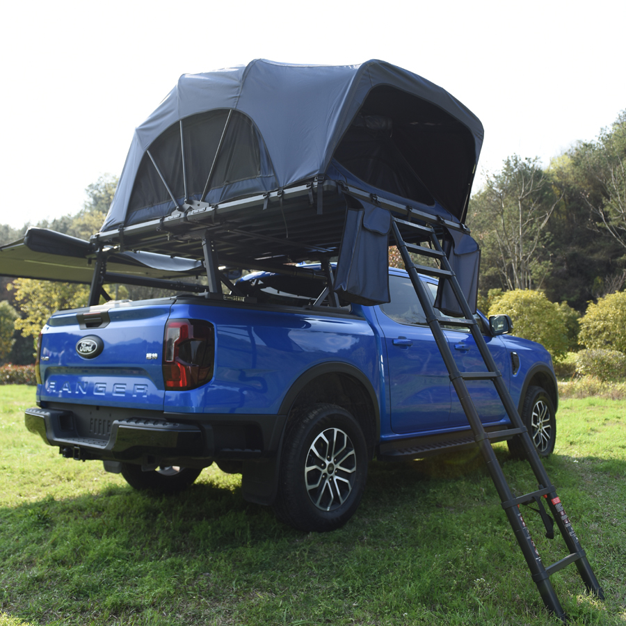 【JVB Carpathians】Tienda de techo blando edición ligera y extendida,  apto para cualquier vehículo