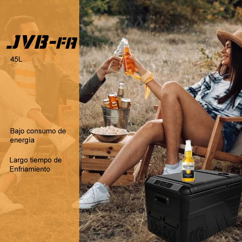 【JVB-FR】Gran capacidad de 45L, Refrigerador para vehículos