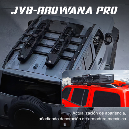 Depósito agua vehicular JVB Arowana con manguera presión integrada-JVB's Adventure