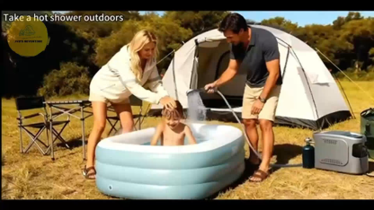 JVB-Z10H Calentador de agua gas portátil para exterior con termostato