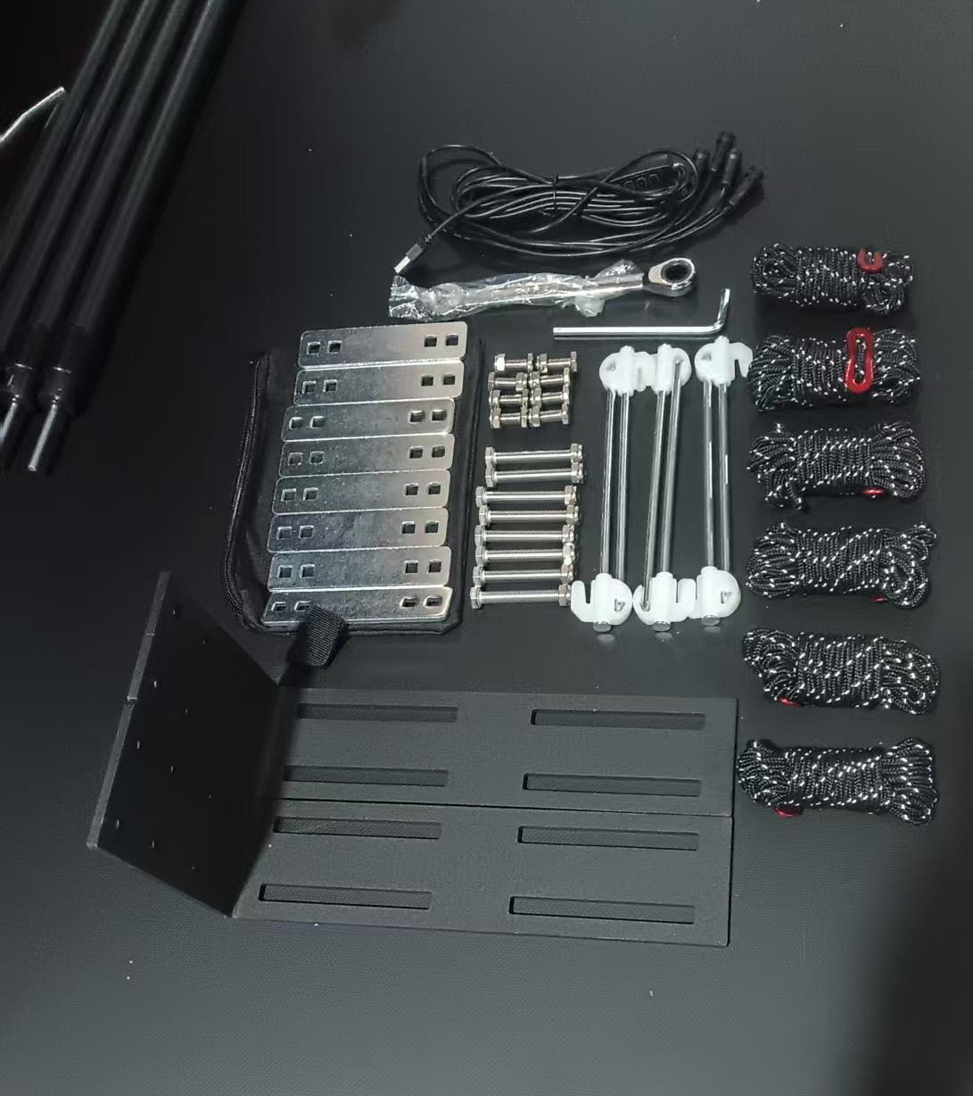 Toldo Lateral Coche 270º, Toldo Impermeable Vehículo, Oxford 600D, Marco Aluminio, para SUV Furgoneta, Camping Overland-JVB's Adventure