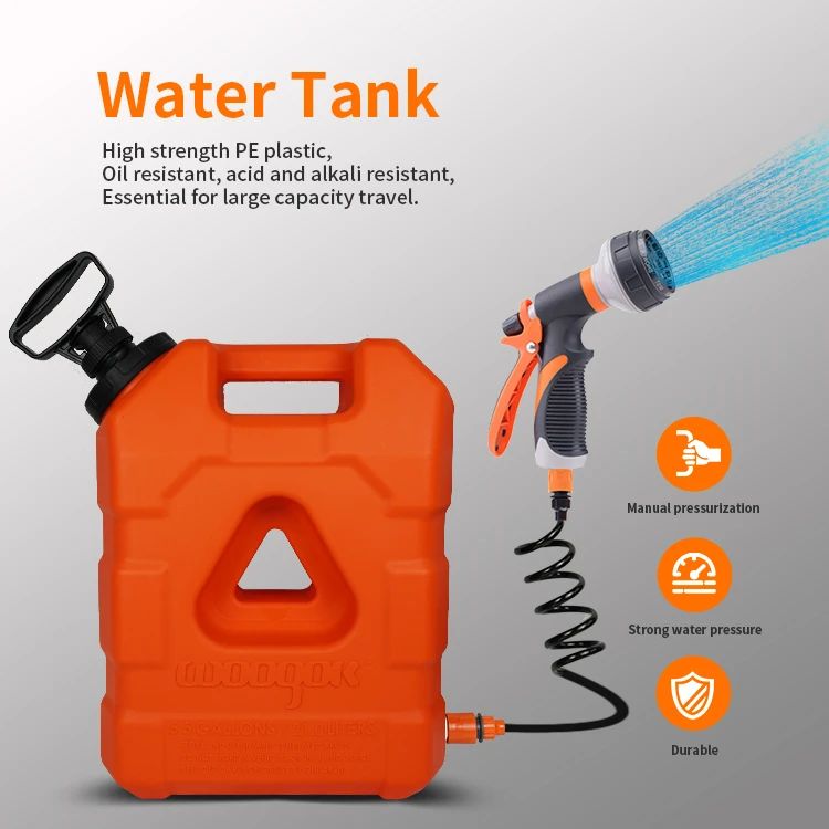 【JVB-5.5E】Tanque de agua portátil con bomba de aire-JVB's Adventure