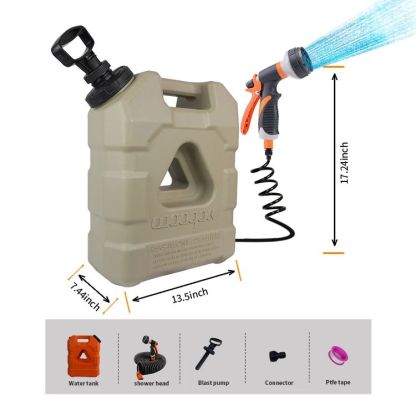 【JVB-5.5E】Tanque de agua portátil con bomba de aire-JVB's Adventure