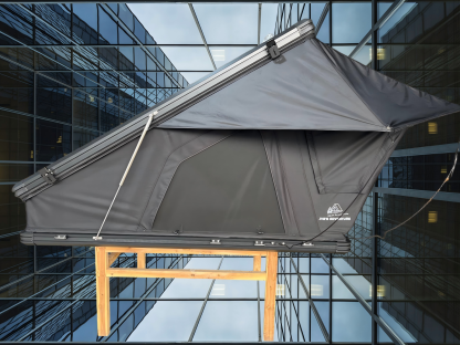 【JVB Alps 】El más vendido con los mayores descuentos-Tienda de campaña con techo elevado triangular de aleación de aluminio, Plegado ultrarrápido + colchón reforzado incluido【¡Envío Gratis!】-JVB's Adventure