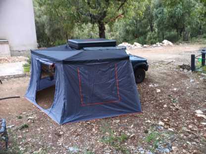 【JVB-R270】Valla de toldo (Compatible con el toldo lateral de coche de 270º)