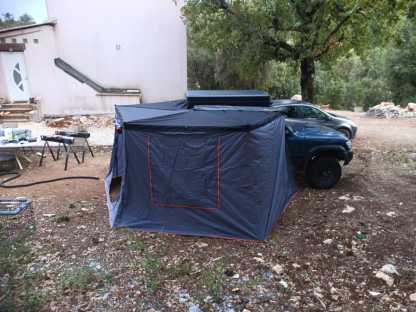 【JVB-R270】Valla de toldo (Compatible con el toldo lateral de coche de 270º)