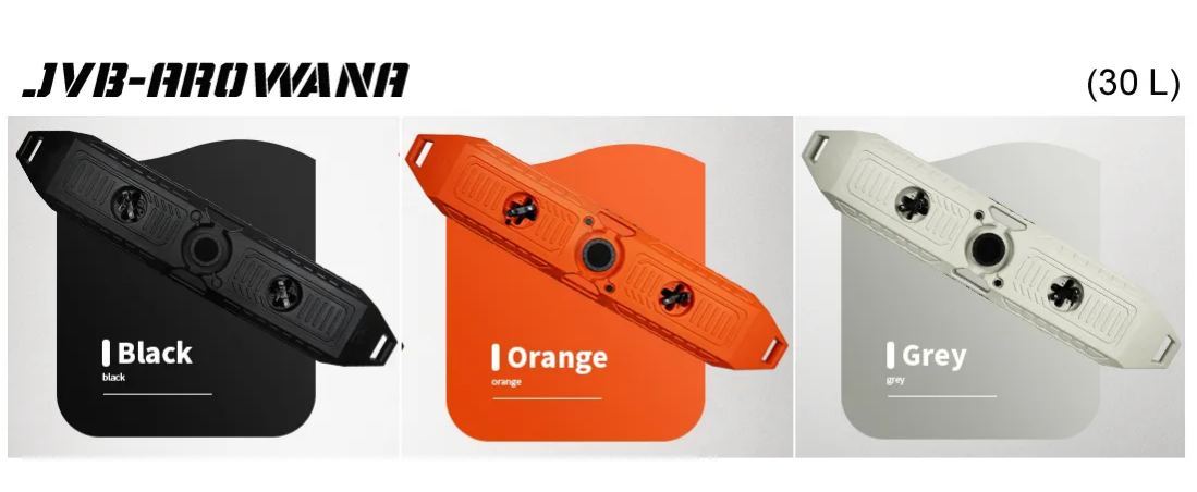 Depósito agua vehicular JVB Arowana con manguera presión integrada-JVB's Adventure