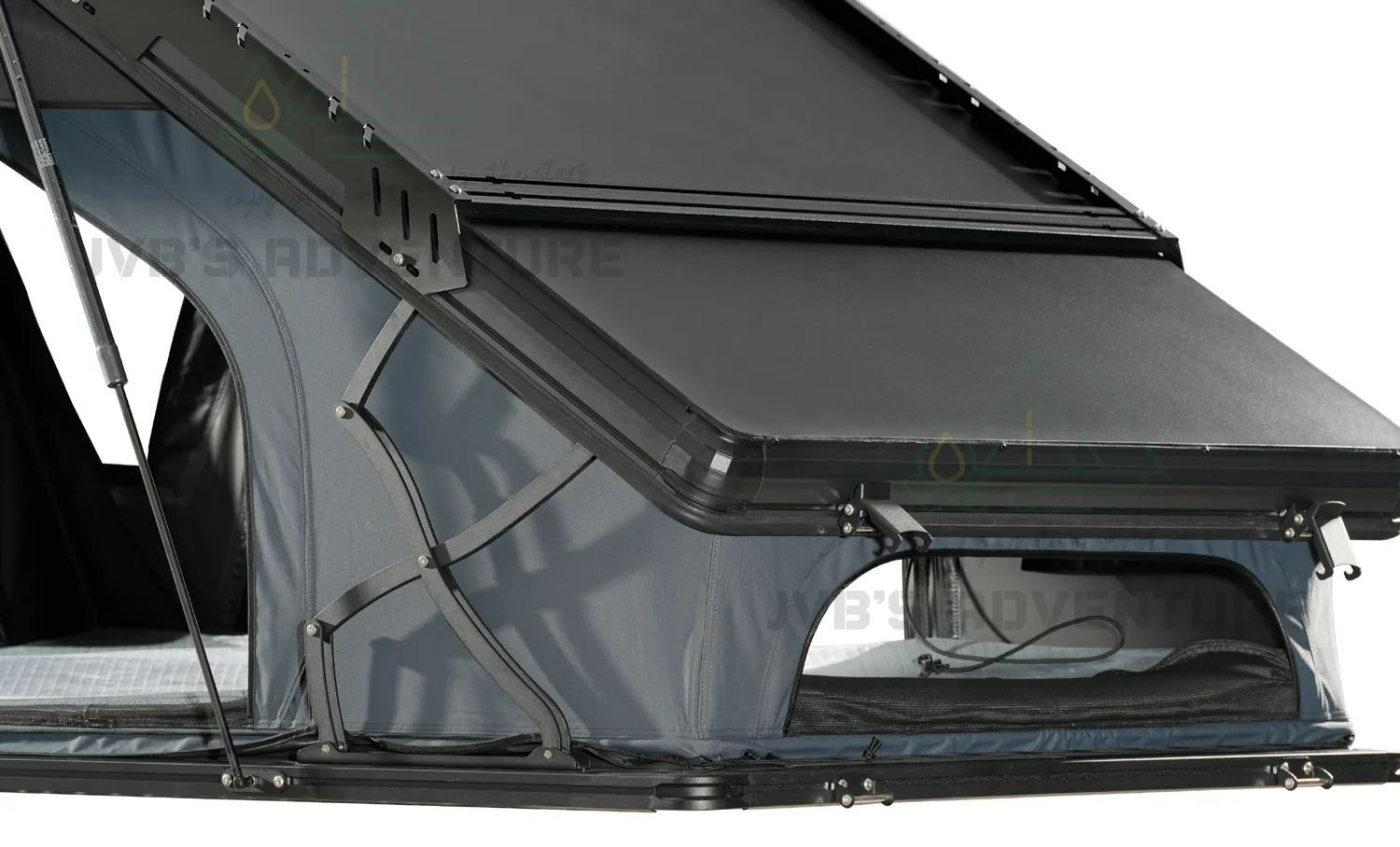 【JVB Alps】 Tienda de campaña con techo elevado triangular de aleación de aluminio-JVB's Adventure