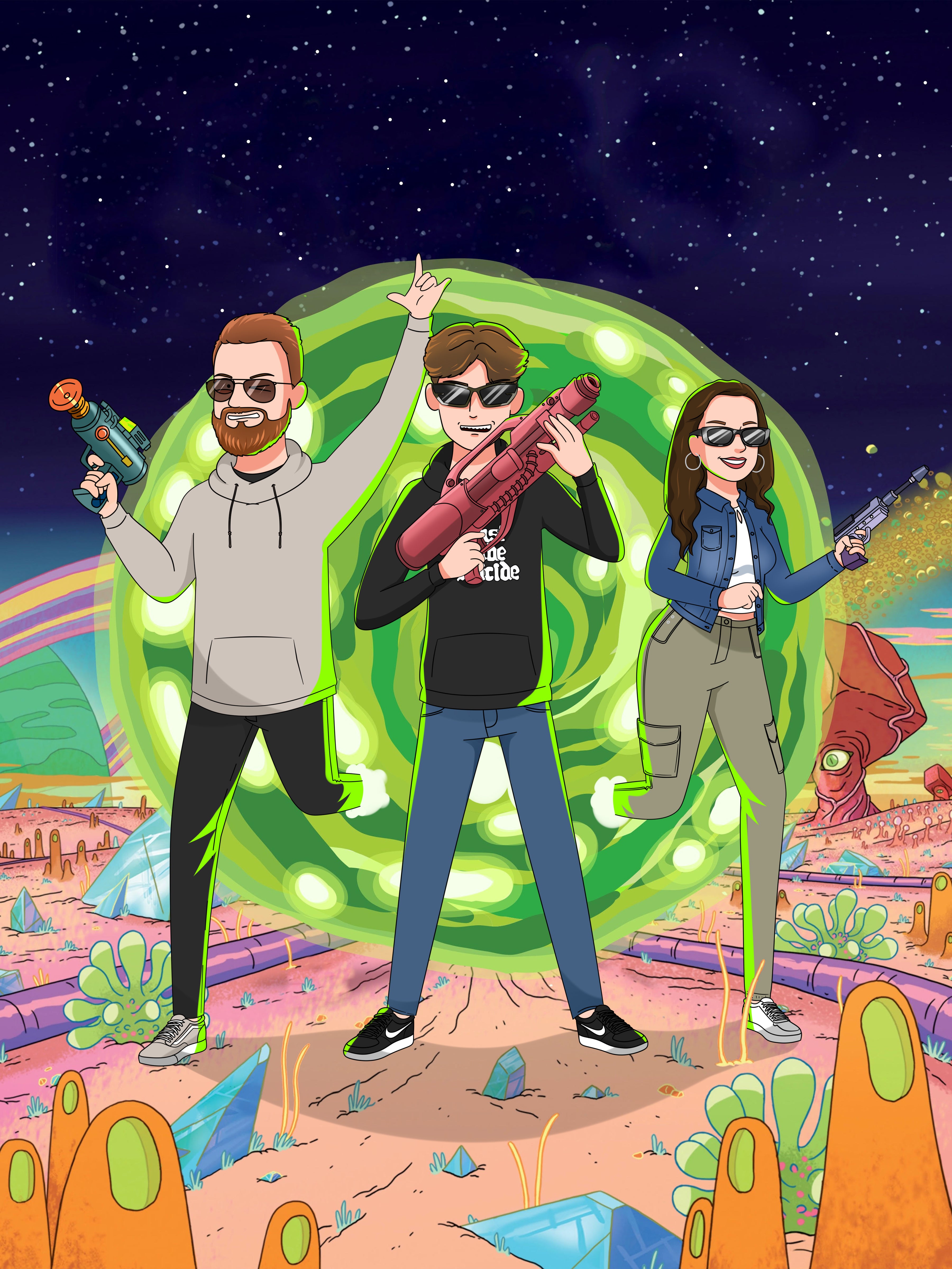 Ricktify Custom Portrait