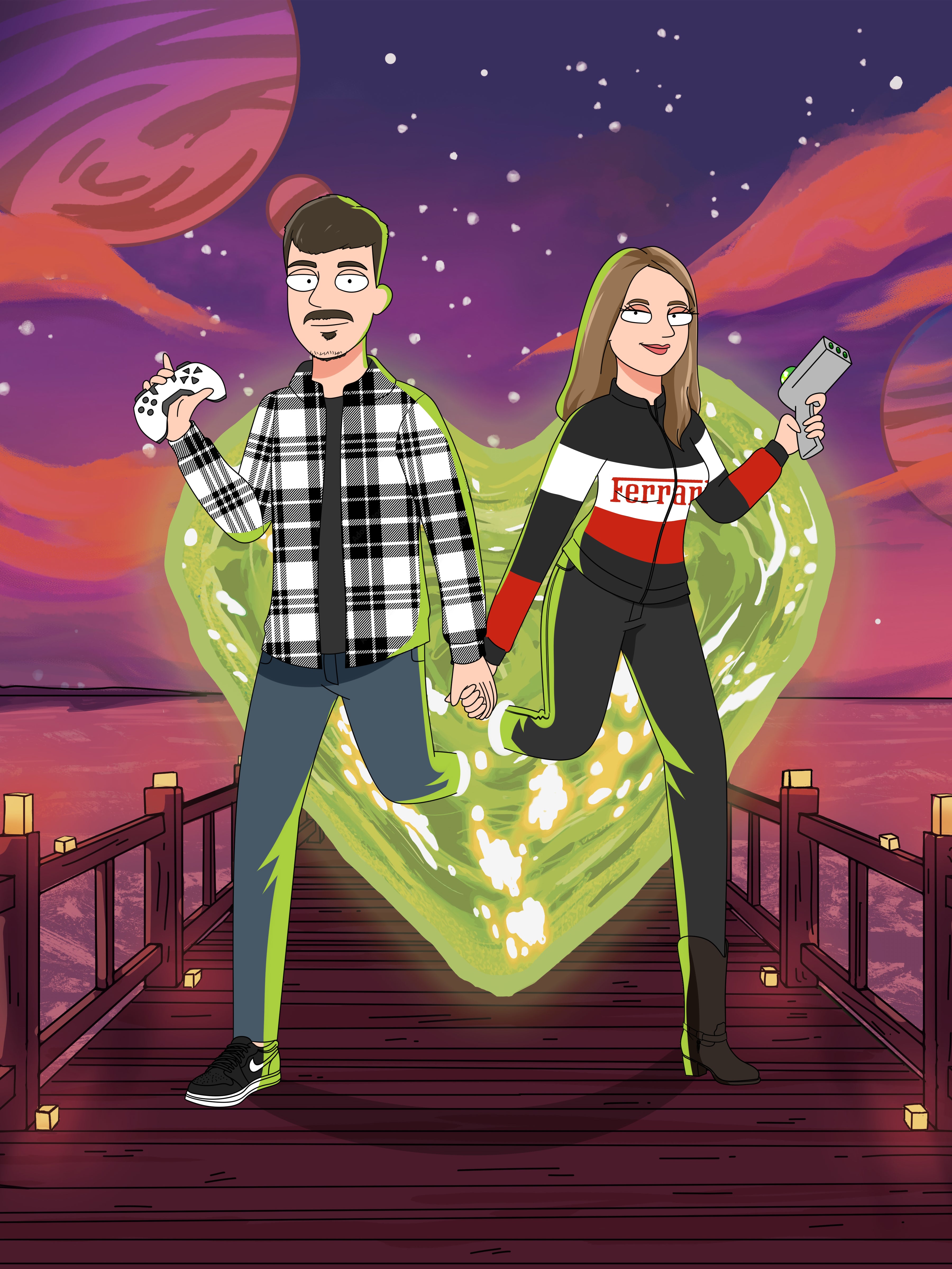 Ricktify Custom Portrait