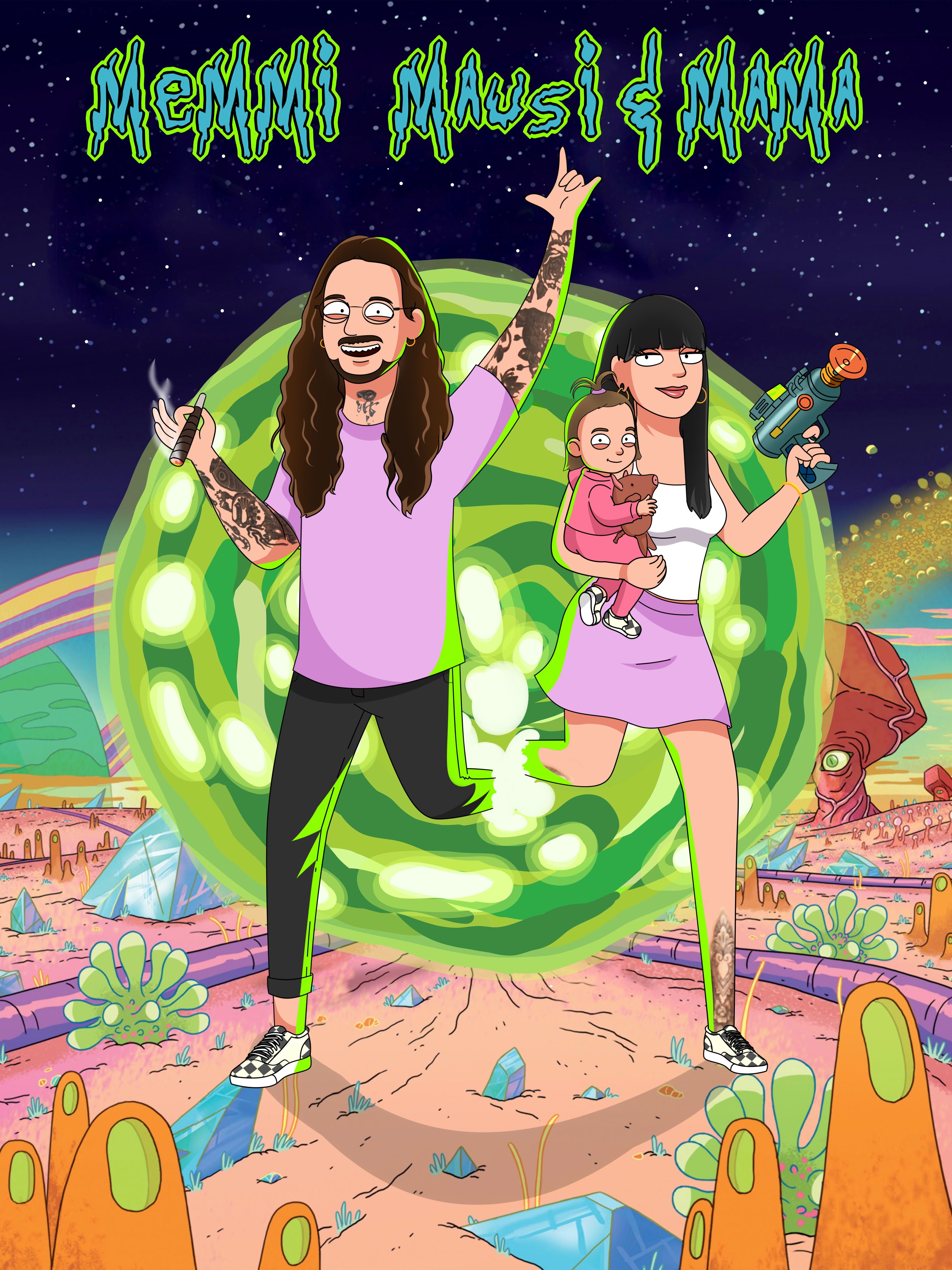 Ricktify Custom Portrait