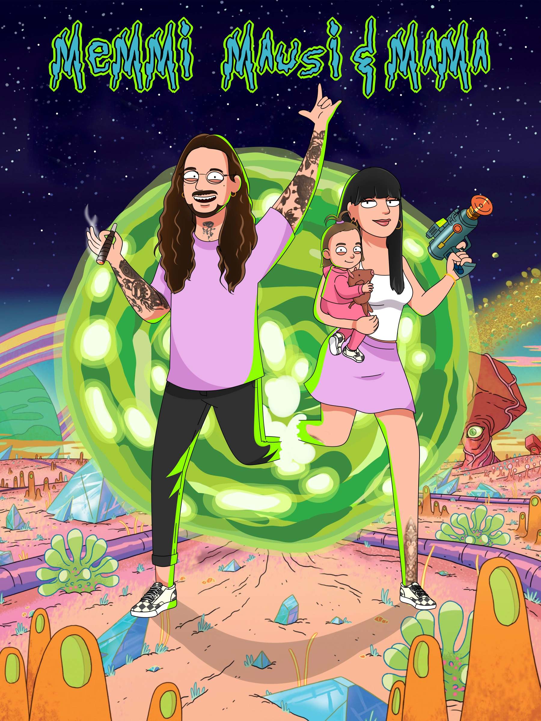 Ricktify Custom Portrait