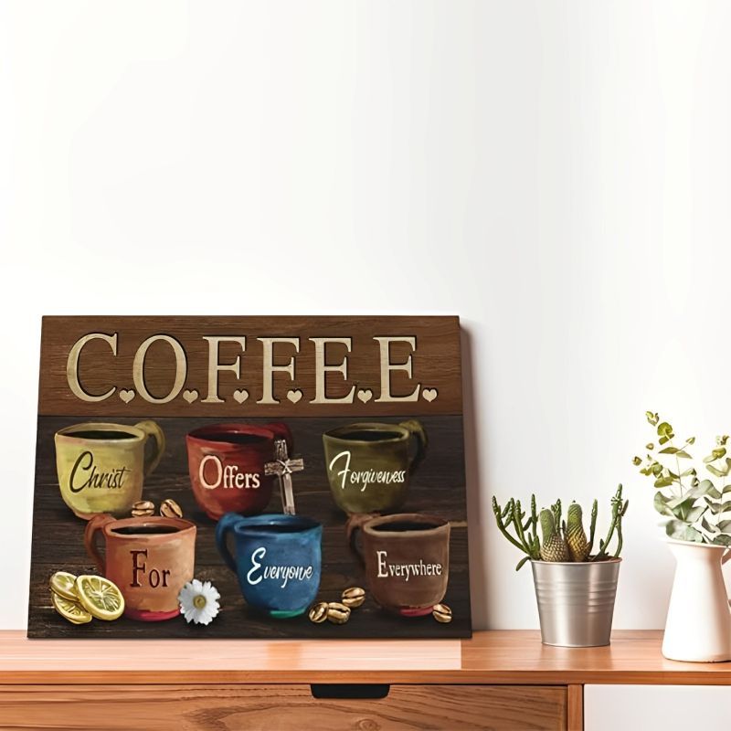 Coffee Cups - D370 - Gallery Wrapped Canvas Prints