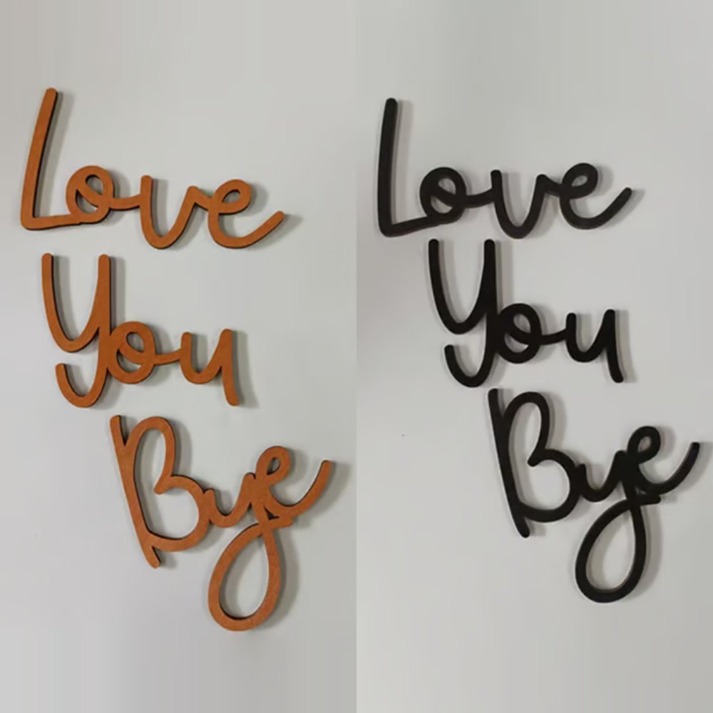 Wooden Wall Hanging Sign Decoration