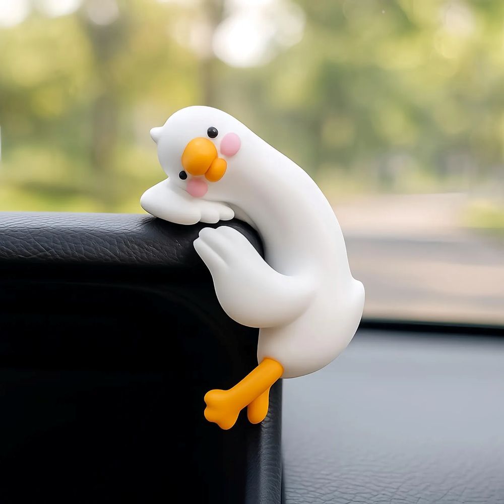 Mini Duck Desk Ornaments - So Tired Lazy Duck
