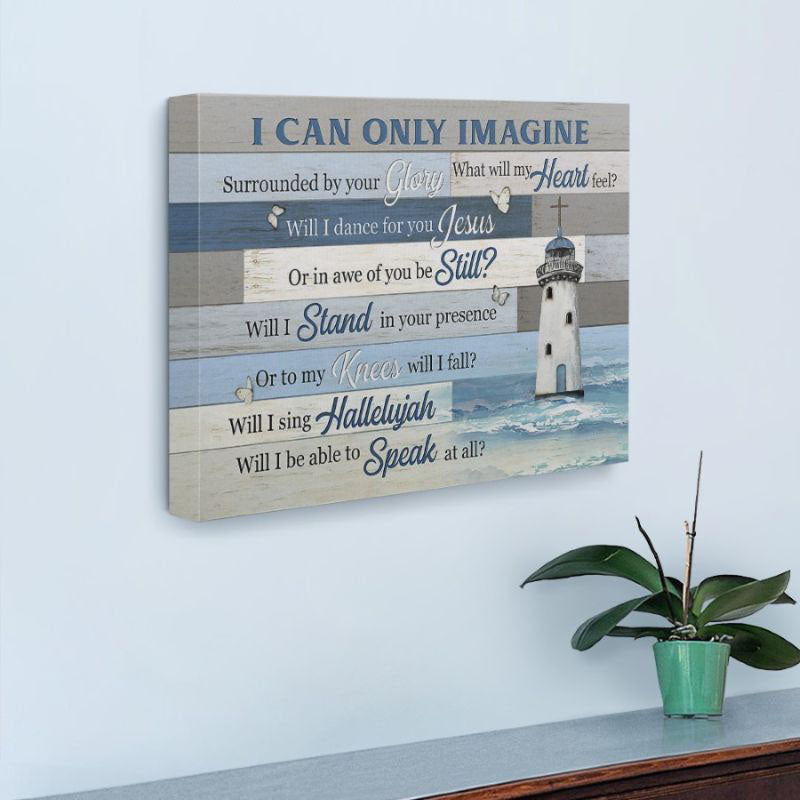 I Can Only Imagine - D362 - Gallery Wrapped Canvas Prints