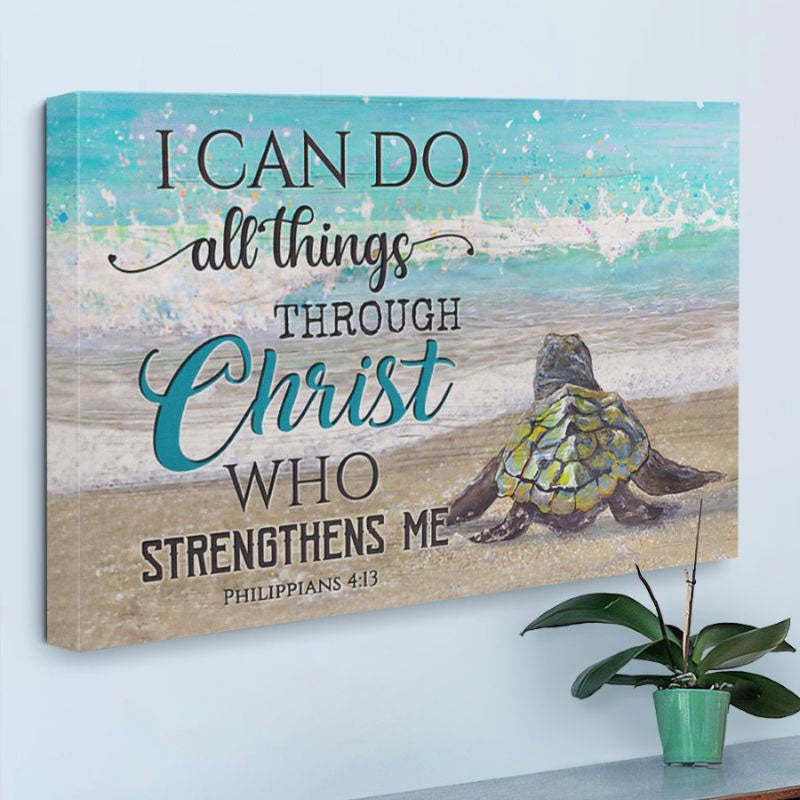I Can Do All Things - D371 - Gallery Wrapped Canvas Prints