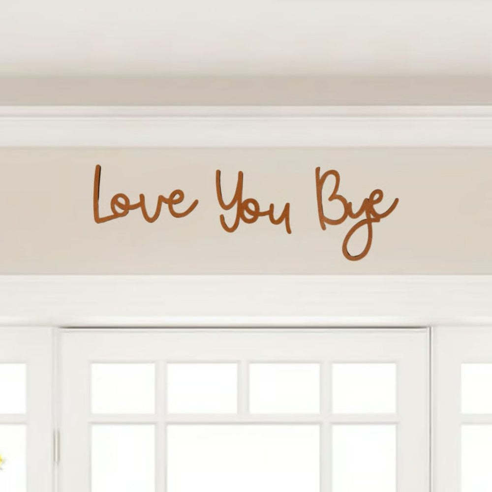 Wooden Wall Hanging Sign Decoration